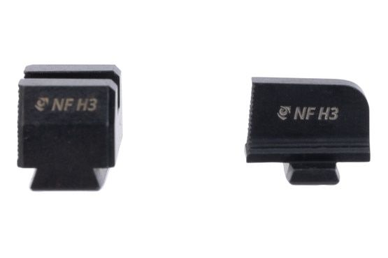 Optic-height sight set for Sig P365 and P320.